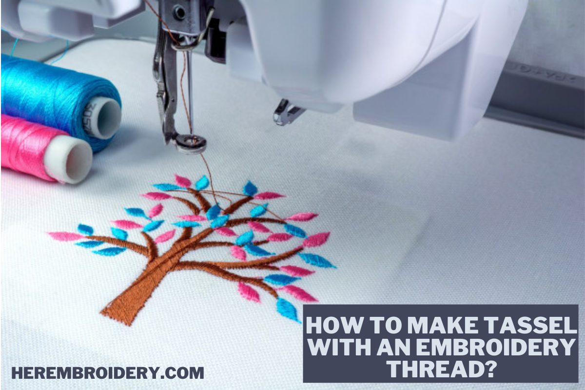 How to Make Tassel with an Embroidery Thread