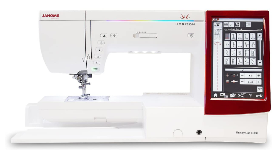 Janome Memory Craft 14000 - Computerized Embroidery Machine