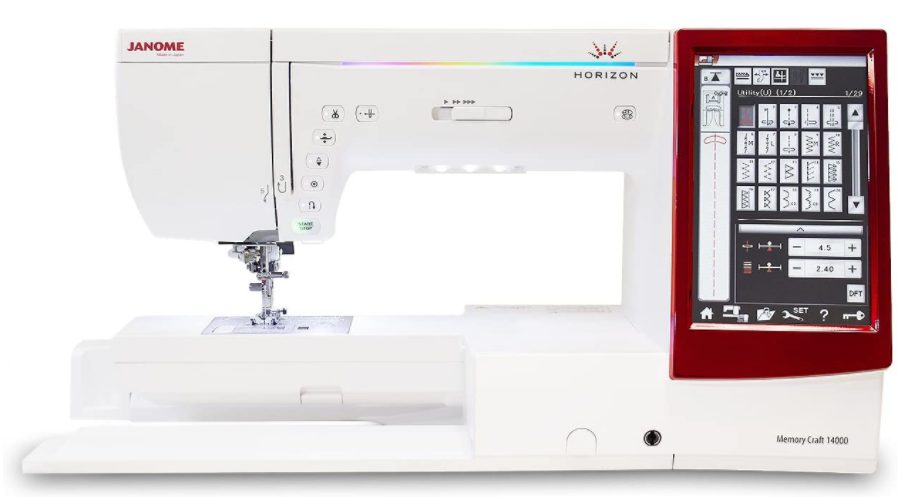 Janome Memory Craft 14000 Machine