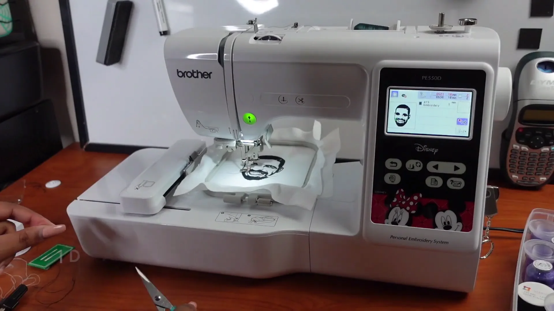 brother pe550d embroidery machine reviews