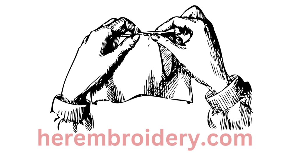 Can you embroider knitted on fabric