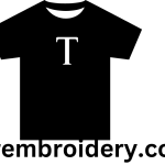 How do you put a monogram on a T-shirt