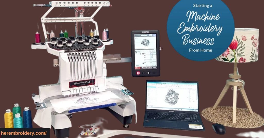 Start embroidery business at home