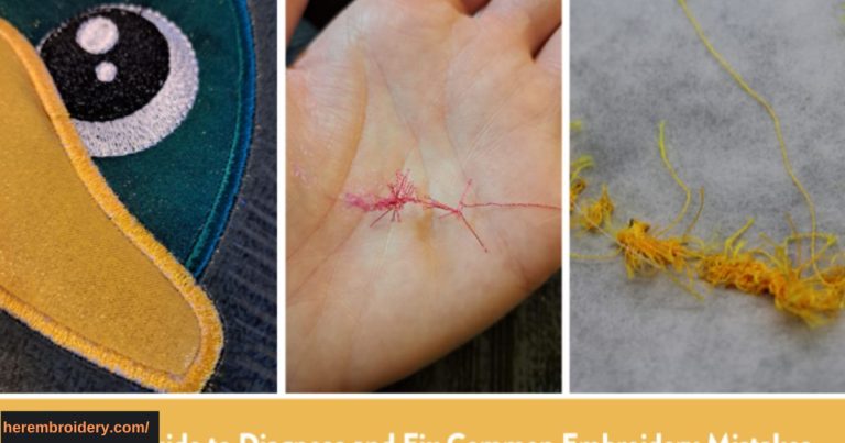 embroidery mistakes to avoid