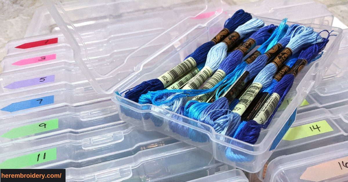 Organize Embroidery Floss: Clever Ways to Store Your Supplies