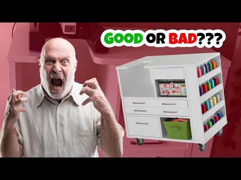 Finally Got An Embroidery Machine Cabinet & Here's What I Think Of It