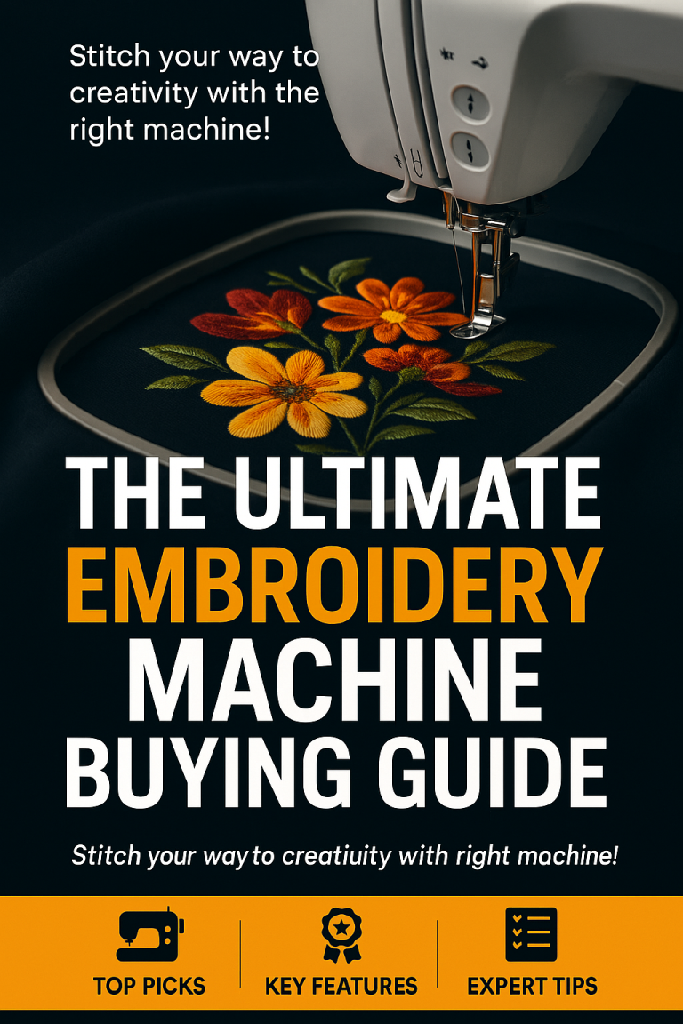 Best Embroidery Machine Buying Guide